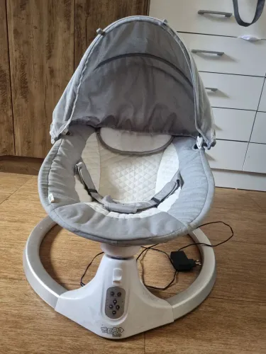 Cadeira de Descanso e Balanço Bebê Elétrica Fancy Maxi Baby