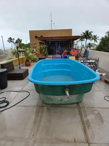 Piscina Completa com motor e filtro 3,40m x 1,50m x 0,80 m