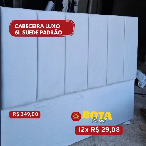 PROMOÇÃO URGENTE - Cabeceira para Camas CASAL, QUEEN e SUPER KING Suede Disponível