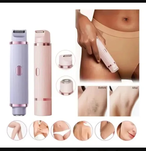Aparador Pelos Feminino 2 Em 1 Com Sistema Shaver Finalizador<br>