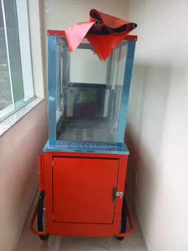 Vendo carrinho de pipoca novo
