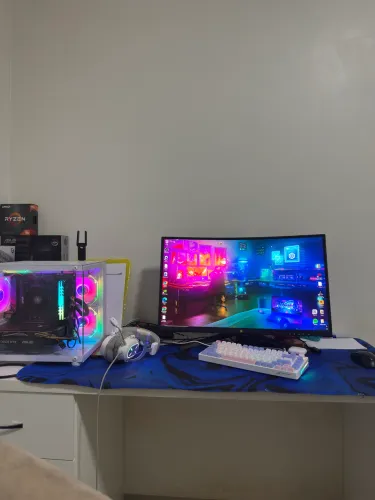 Pc gamer Completo RTX 5060, 32gb ram