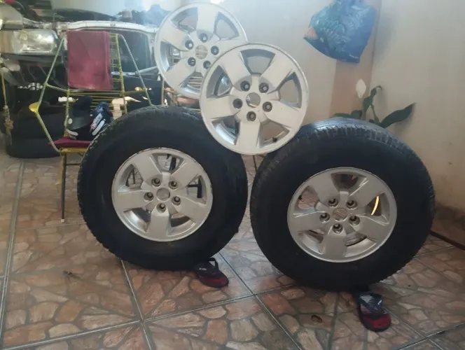 S10 aro 15 troca mat.contrucao