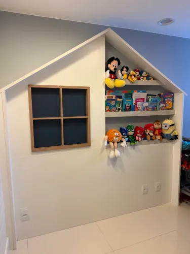 Casinha em MDF para Cama