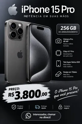 iPhone 15 pro 256