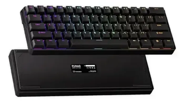 Teclado moonsgeek fun 60 pro rgb (Teclado magnetico)