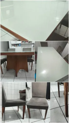 Mesa de 6 lugares, linda a venda