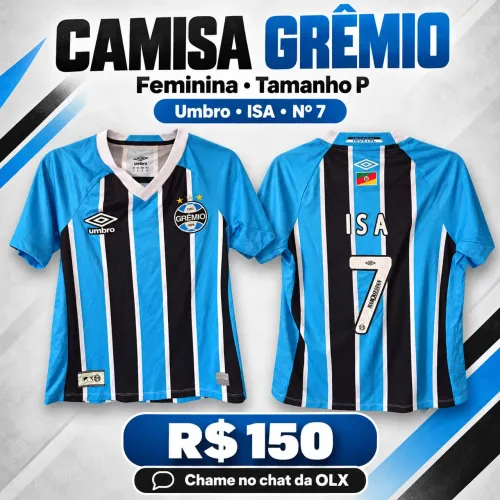 Camisa Grêmio Oficial Umbri P (ISA n?7)