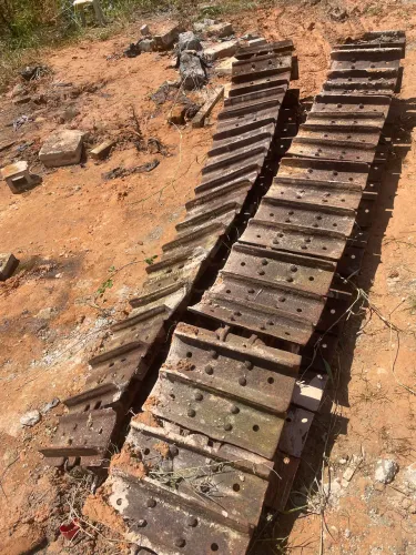 Esteira completa de trator de esteira Cat D6