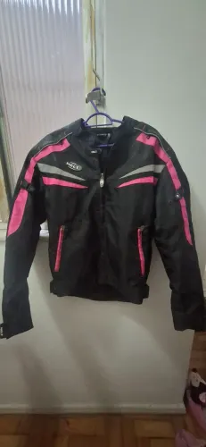 Jaqueta feminina motociclista Helt