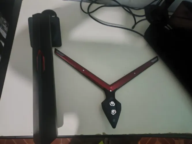 Base Suporte Original LG UltraGear 34 ultrawide" - Com Ajuste de Altura e Inclinação