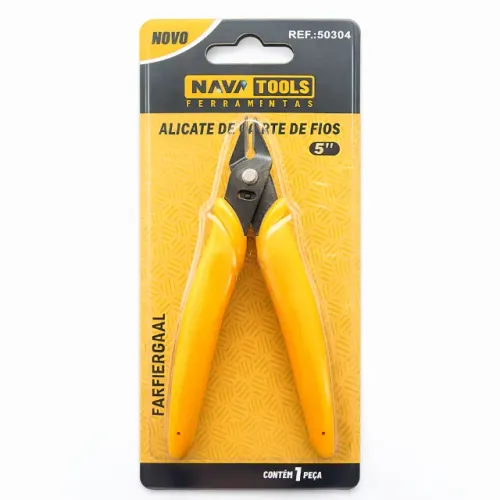 Alicate de Corte 5" Navy+ Tools 50304 para Fios e Cabos Manual Profissional pode retirar n