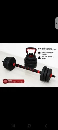 Peso para exercícios 