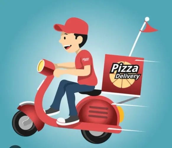 Motoboy pizzaria