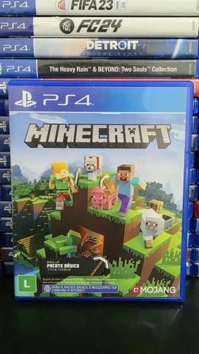 Minecraft midia fisica Jogo ps4