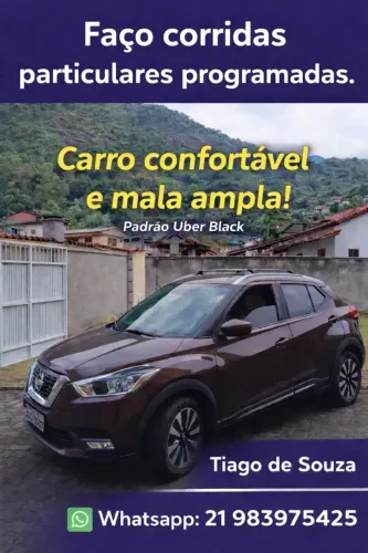 Faço corridas particulares programadas