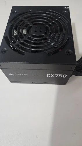 Fonte Corsair CX 750W Seminova 3 meses de garantia