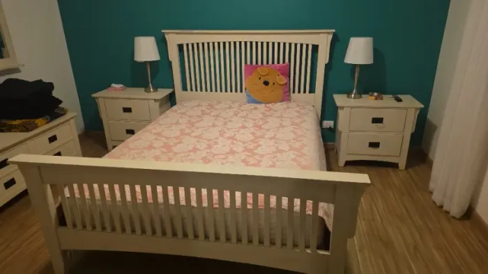 Cama Queen completa 6 peças