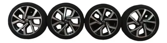 Jogo Roda Pneu Meia Vida VW Virtus Exclusive Polo GTS 2025