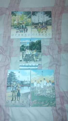 Orange 1 ao 5 completo mangá jbc em português 