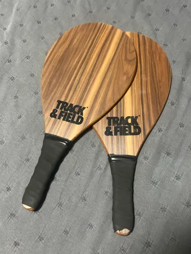 Raquetes Frescobol Track & Field Lindas Excelente Estado