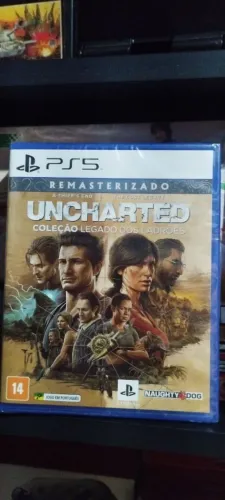 UNCHARTED LEGADO DOS LADRÕES PLAYSTATION 5 LACRADO 