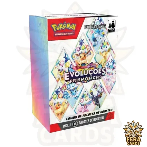 Mini Box Evoluções Prismáticas Pokémon TCG