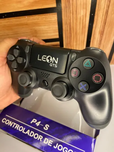 Controle PS4 Controlador com Fio Vibração de motor Duplo - Leon GTS an4