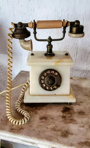 Telefone Antigo Marmore