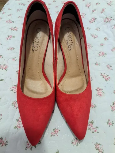 Scarpin vermelho 