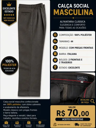Roupas masculinas
