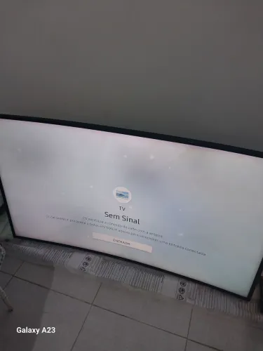 Tv 55 com defeito