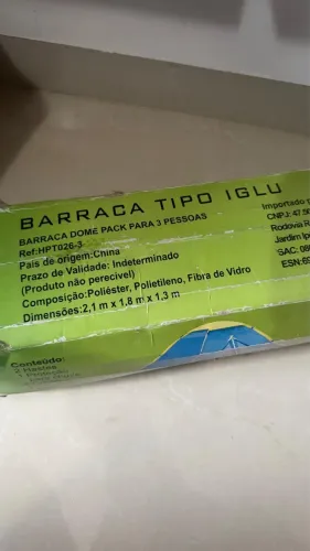 Vendo barraca tipo iglu