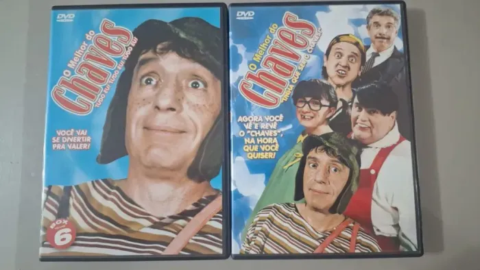 DVDs O Melhor do Chaves - (Tinha que ser o Chaves e Tudo Eu! Tudo Eu! Tudo Eu!)