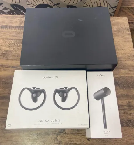 Oculus rift + 3 sensores