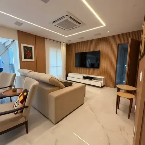 Condominio London 169 m² 3 suites sala ampla 100% mobiliado e reformado