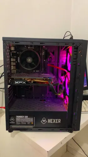 PC Gamer Ryzen 5 5600GT + RX 570 8GB + 16GB RAM