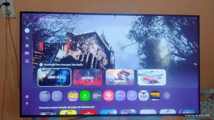 SMART TV SAMSUNG 4K BORDA INFINITA 50 POLEGADAS
