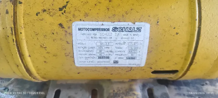 Compressor ar direto tufão Schulz