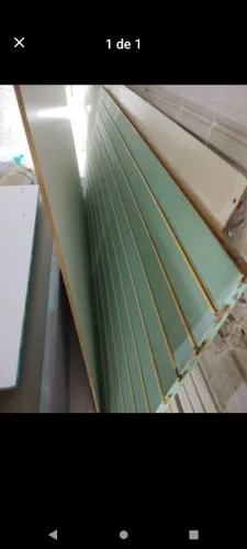 Painel de MDF Canelado.
