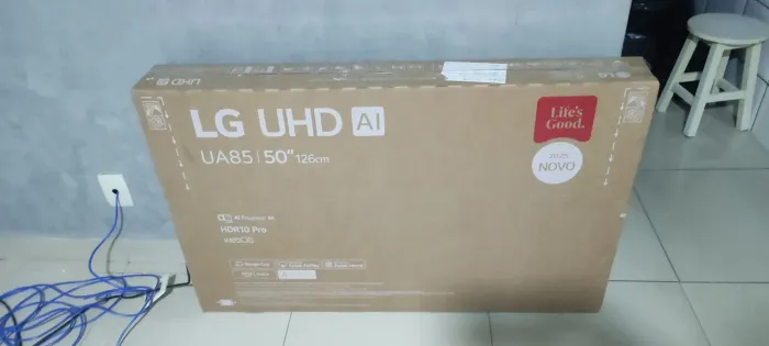 Televisão Nunca usada só tela quebrada
