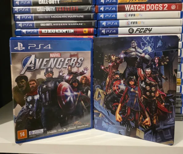 Marvel Avengers Stellbook Jogo PS4