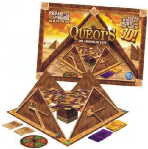 Jogo de Tabuleiro Queops