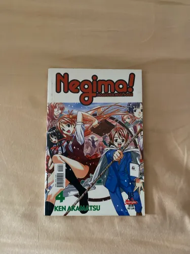 Mangá Negima (Ken Akamatsu) #4