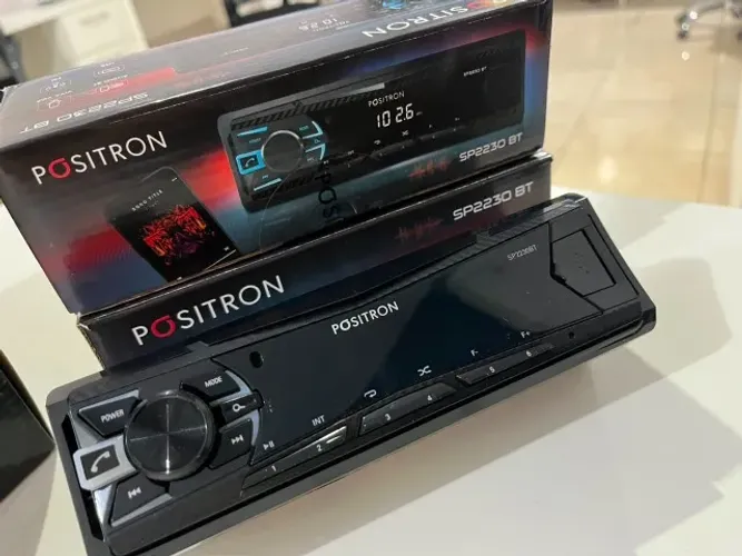 Auto Rádio Positron MP3 Player SP2230BT Bluetooth USB