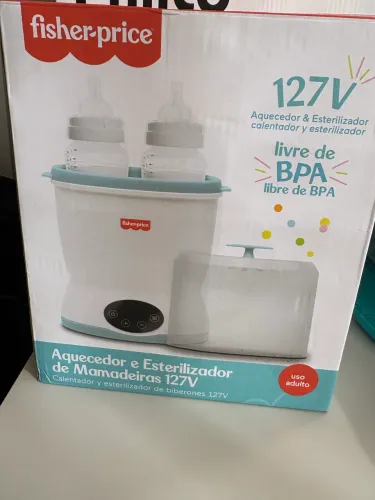 Aquecedor e esterilizador de mamadeiras Fischer Price