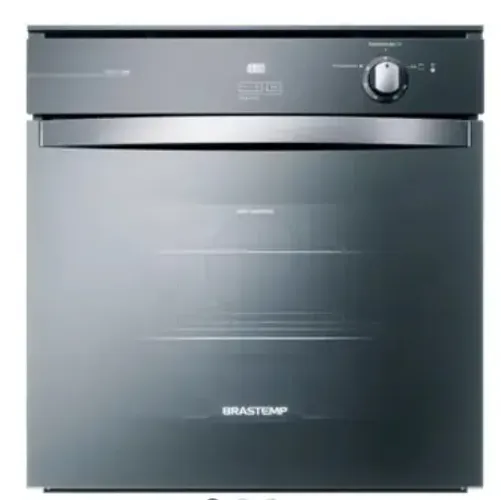 Forno inox zero na caixa Brastemp 