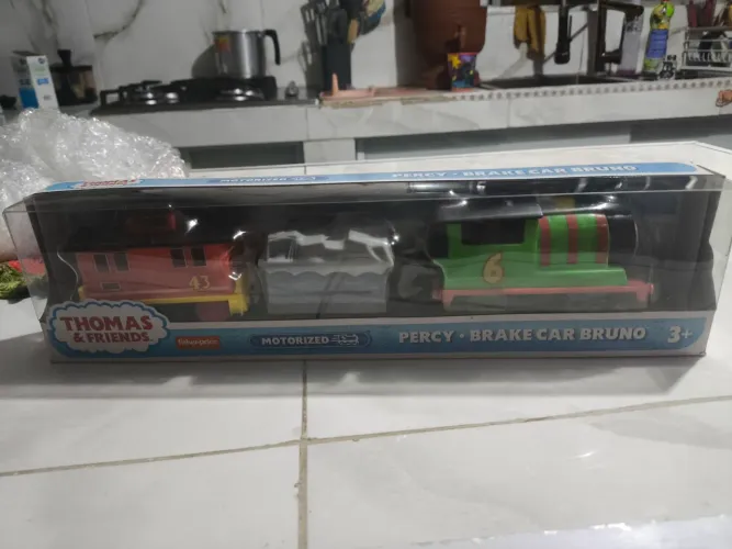 Thomas e seus amigos Percy motorizado novo 