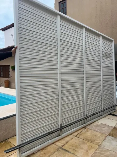 Portão de Aluminio 3,50m X 2,50m