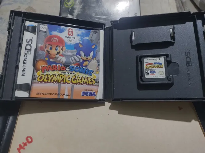 ? Mario & Sonic at the Olympic Games - Nintendo DS (Completo)